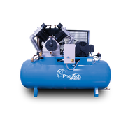 PneuTech PF Series 10 HP 120 Gallon Horizontal Two Stage Compressor (Fully Packaged) Photo