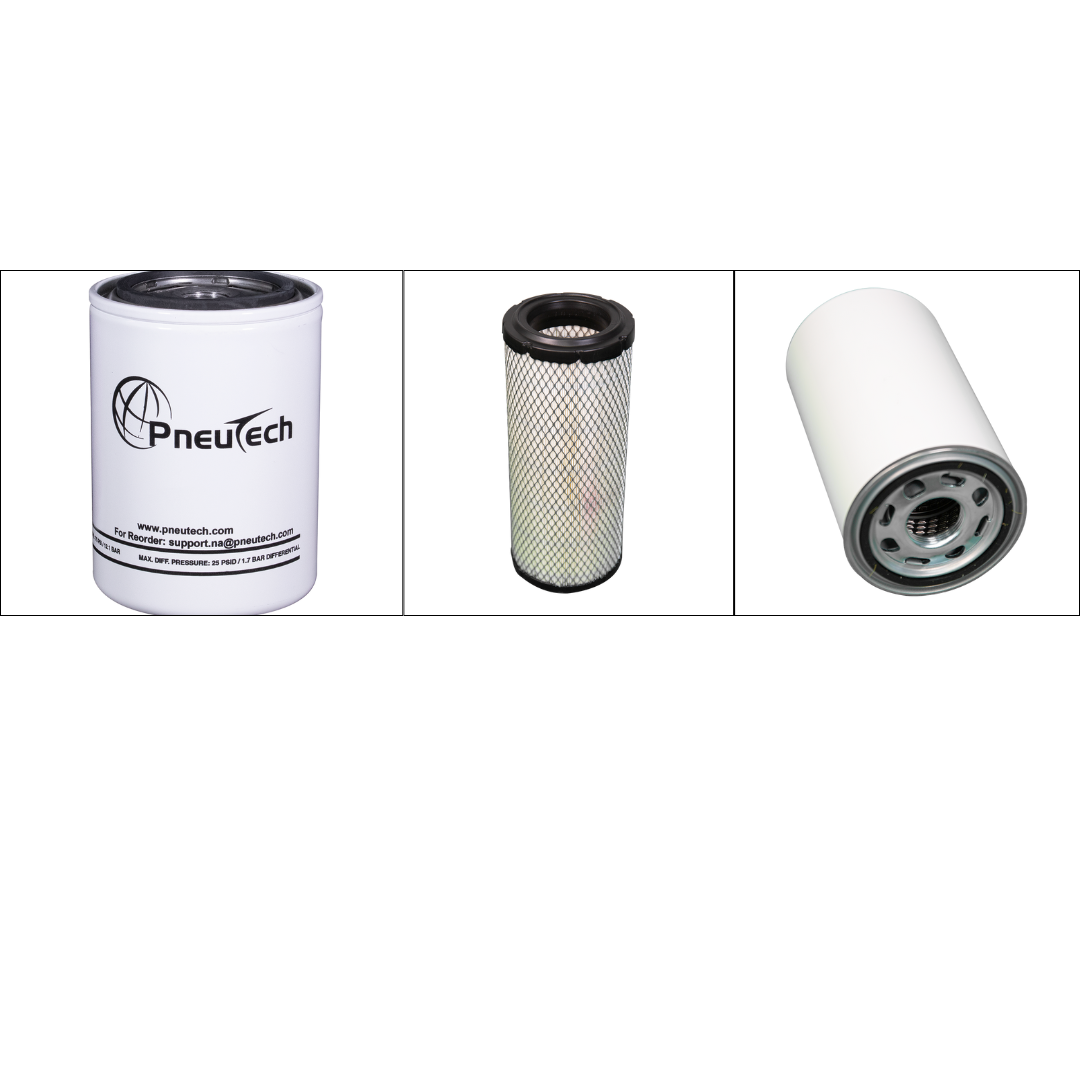 PneuTech 40HP Fixed Speed Rotary Screw 2000 Hour Service Kit