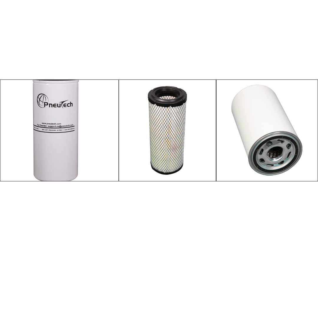PneuTech 20HP // 30HP Variable Speed Rotary Screw 2000 Hour Service Kit
