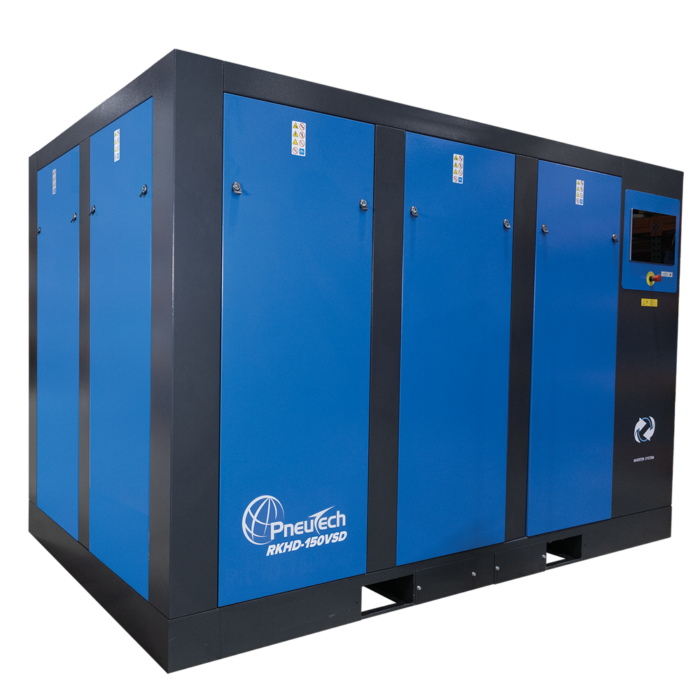 PneuTech RKHD-340F Rotary Screw Air Compressor - Fixed Speed