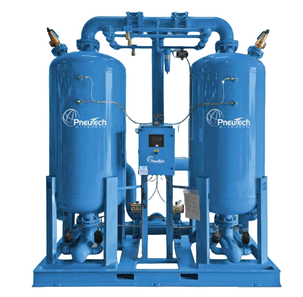 PneuTech NGN0010 Twin Tower PSA Nitrogen Generator - Air/N2 Ratio 1.9