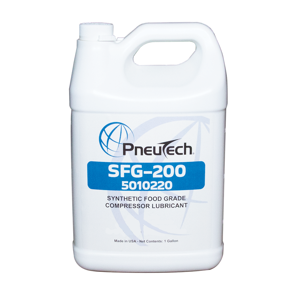 PneuTech Compressor Oil - Food Grade - 1 Gallon 5010220