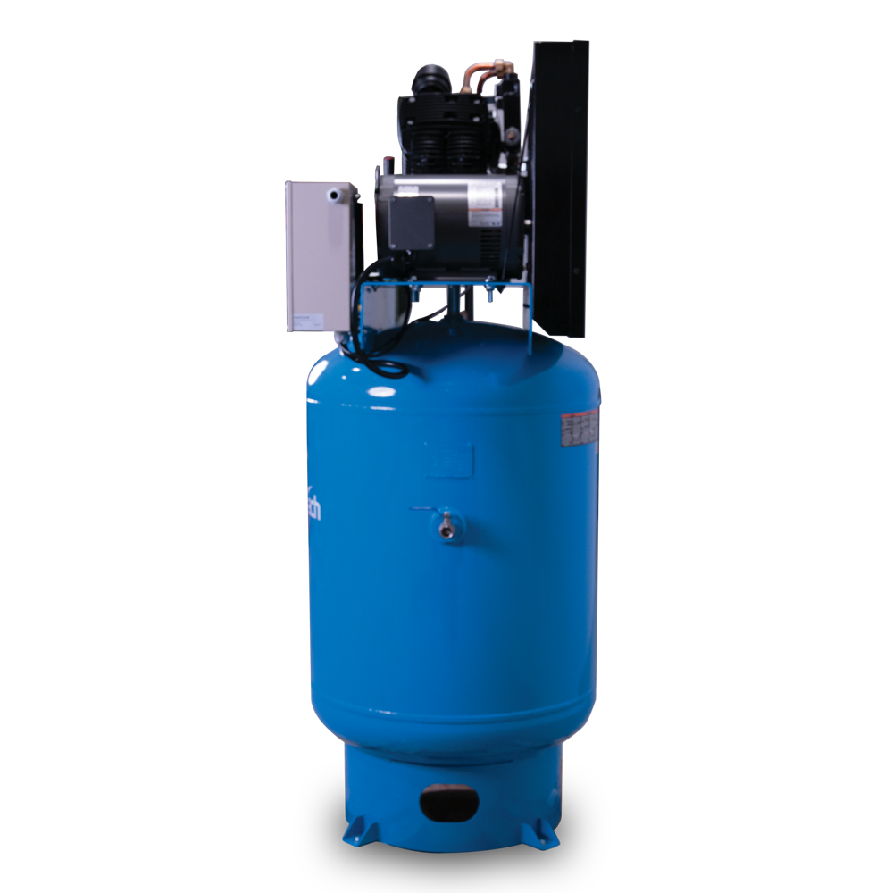 PneuTech PF Series 7.5HP 80 Gallon Vertical Two Stage Compressor 230/3