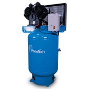 PneuTech PF Series 7.5HP 80 Gallon Vertical Two Stage Compressor 230/3