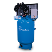 PneuTech PF Series 7.5HP 80 Gallon Vertical Two Stage Compressor 230/3