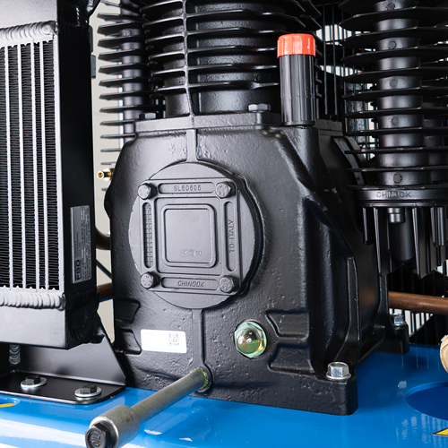 PneuTech PF Series  5HP 80 Gallon Vertical Two Stage Compressor 460/3