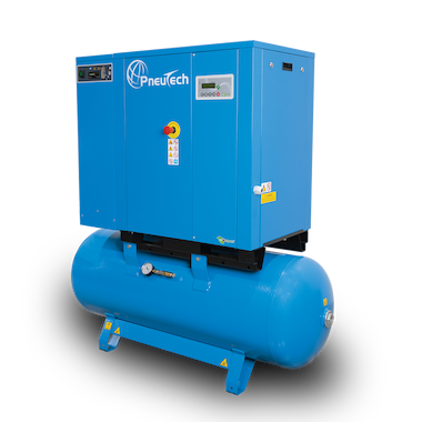 PneuTech RK-10VSD-115T Rotary Screw Air Compressor - Variable Speed