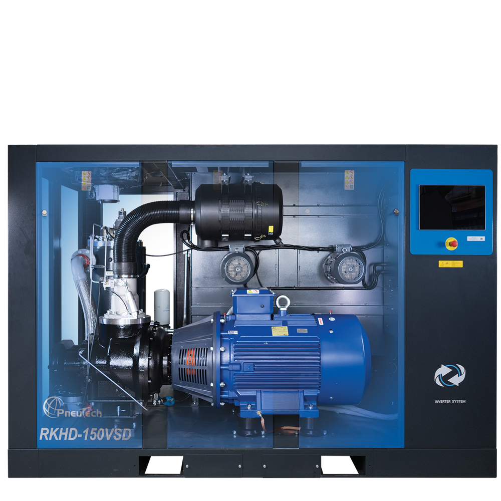PneuTech RKHD-340F Rotary Screw Air Compressor - Fixed Speed