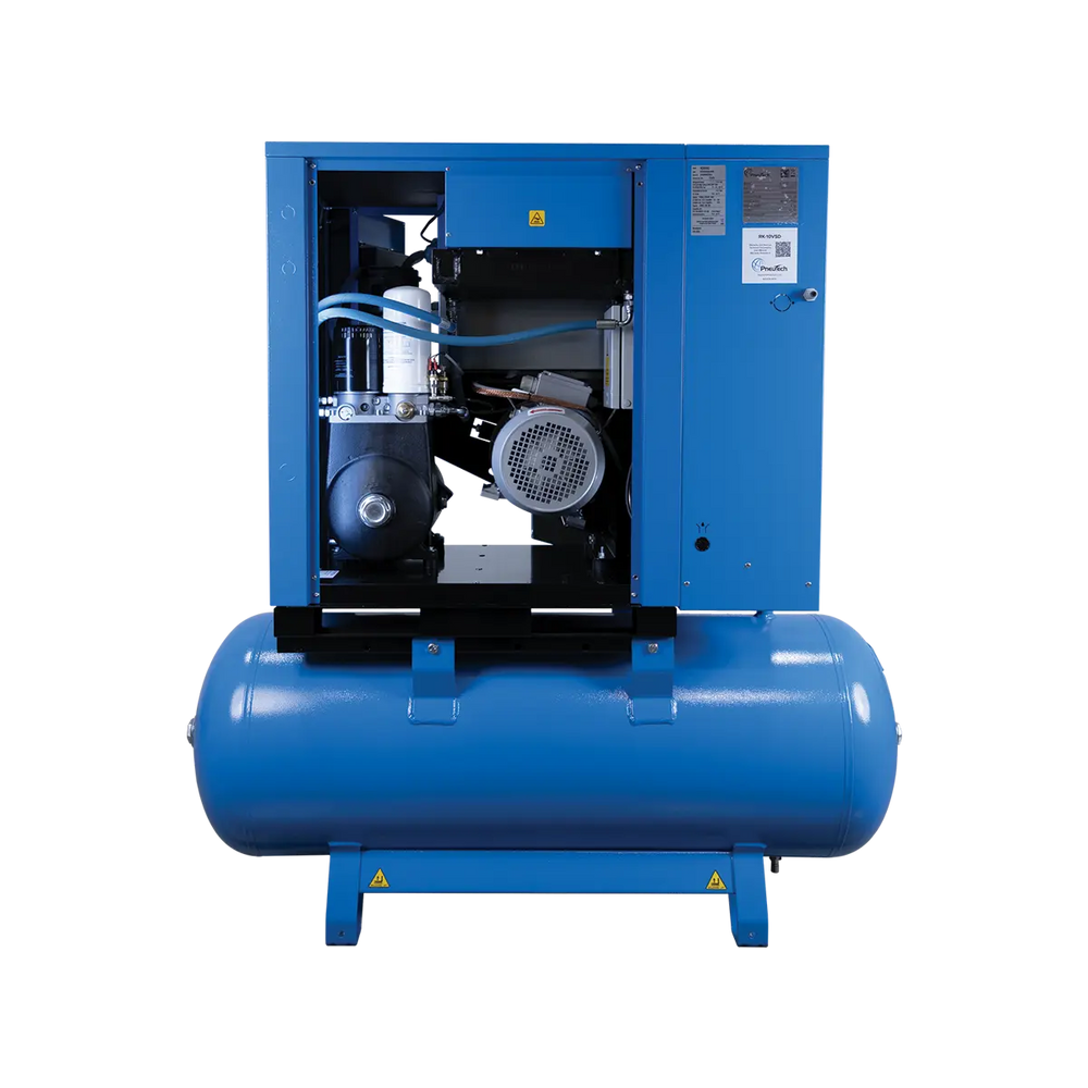 Shop 10HP VSD Rotary Screw Compressor - Low Voltage with Tank Shop 10HP VSD Rotary Screw Compressor - Low Voltage with Tank