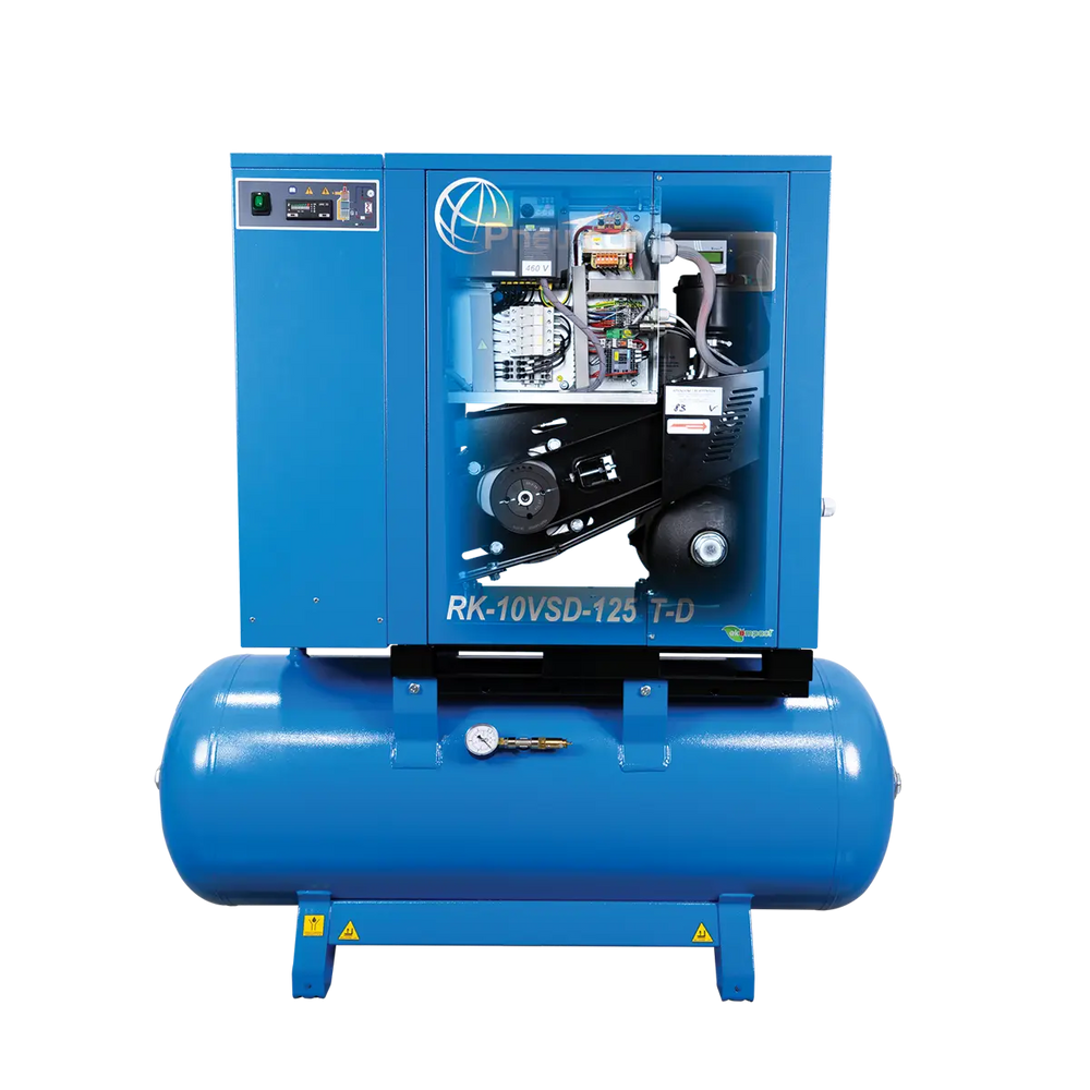 PneuTech 10HP VSD Compressor with Dryer - Low Voltage for Sale PneuTech 10HP VSD Compressor with Dryer - Low Voltage for Sale