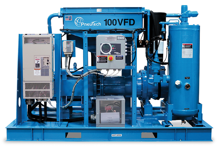 PneuTech RSP VSD 150 HP Compressor